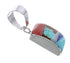 Southwest Sterling Silver And Multicolor Inlay Pendant PX29290